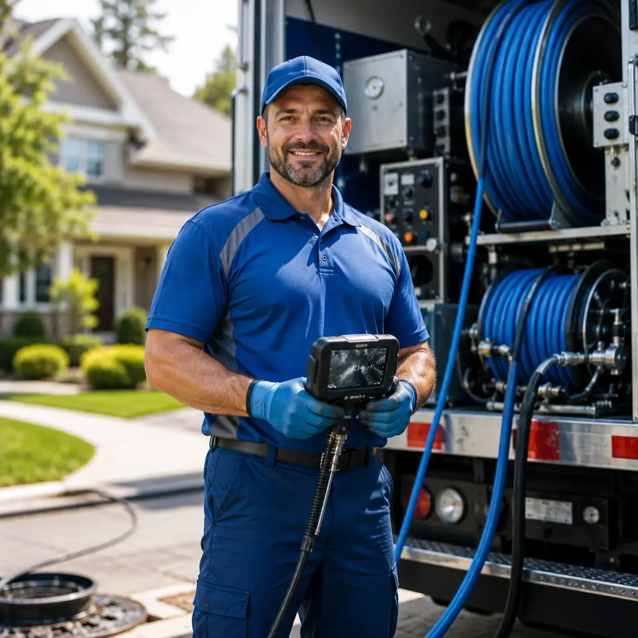 Local outdoor drain cleaning specialists in Woodway, TX